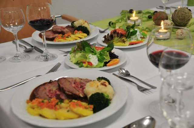 Akzent Hotel Stadt Schluechtern ***S Schlüchtern Restaurante foto